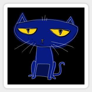 sad cat Sticker